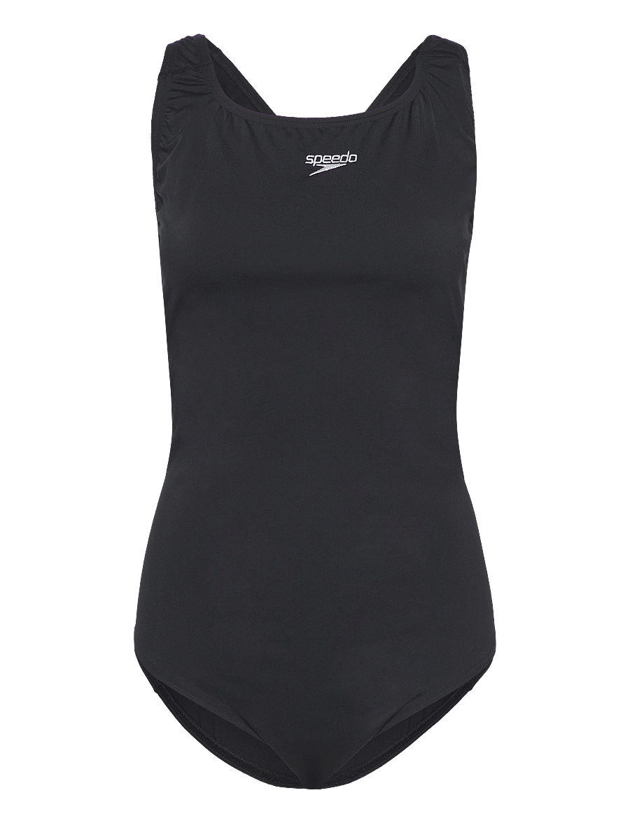 Speedo - Plus Size Endurance+ Medalist Swimsuit - ujumistrikood - black - 1