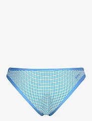 Speedo - GINGHAM SCOOP BOTTOM - bikinio kelnaitės - blue - 1