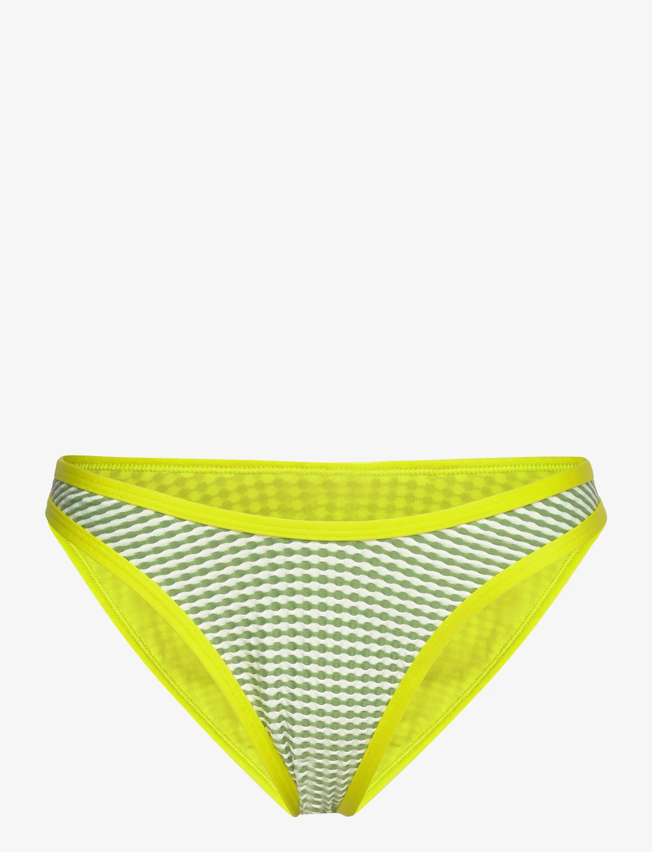 Speedo - GINGHAM SCOOP BOTTOM - bikini-slips - moss green - 0