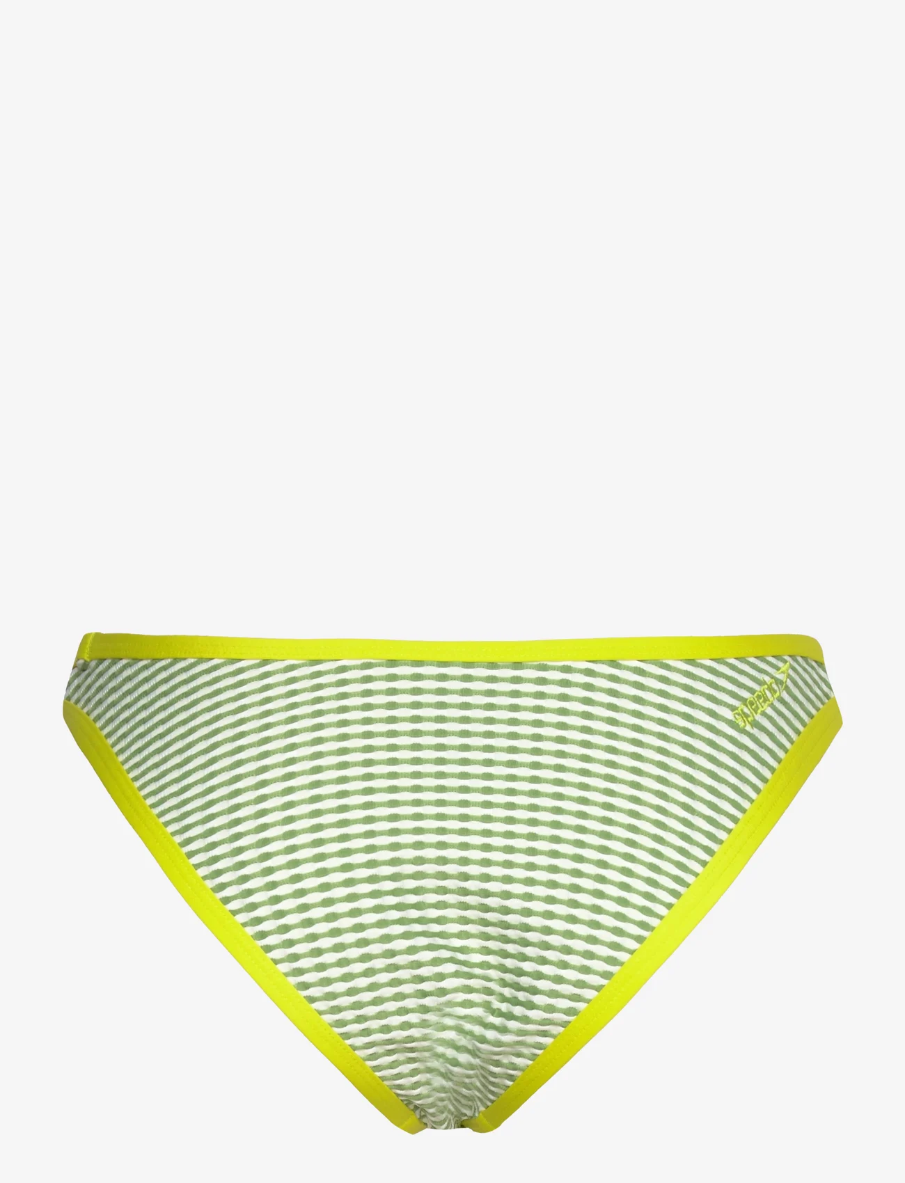 Speedo - GINGHAM SCOOP BOTTOM - bikinio kelnaitės - moss green - 1