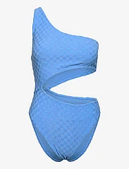 Speedo - TERRY ASYM CUT OUT 1 PC - badedragter - blue - 0