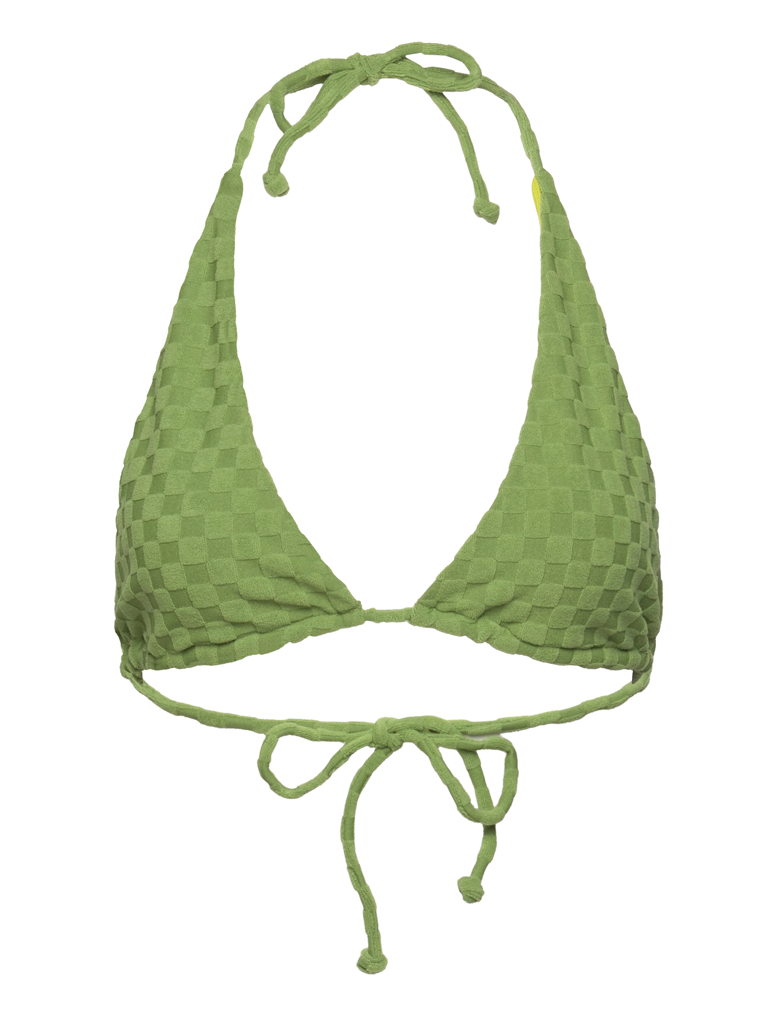 SPEEDO Terry Convertible Triangle Oberteil Grün - XS - Damen
