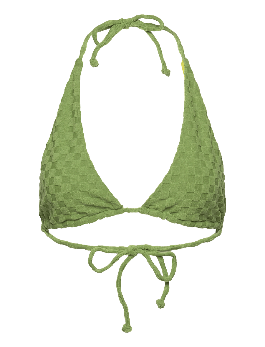 Speedo - TERRY CONVERTIBLE TRIANGLE TOP - sportsbadetøy - moss green - 1