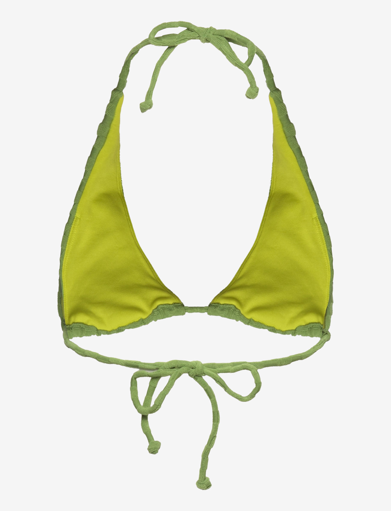 Speedo - TERRY CONVERTIBLE TRIANGLE TOP - sportiga badkläder - moss green - 2