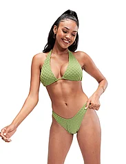 Speedo - TERRY CONVERTIBLE TRIANGLE TOP - bikinien kolmioyläosat - moss green - 2