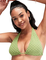 Speedo - TERRY CONVERTIBLE TRIANGLE TOP - bikinis med trekantform - moss green - 5