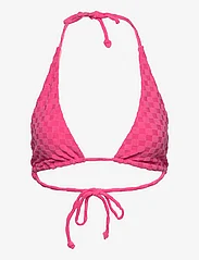Speedo - TERRY CONVERTIBLE TRIANGLE TOP - trikampio formos bikinio liemenėlės - pink - 0