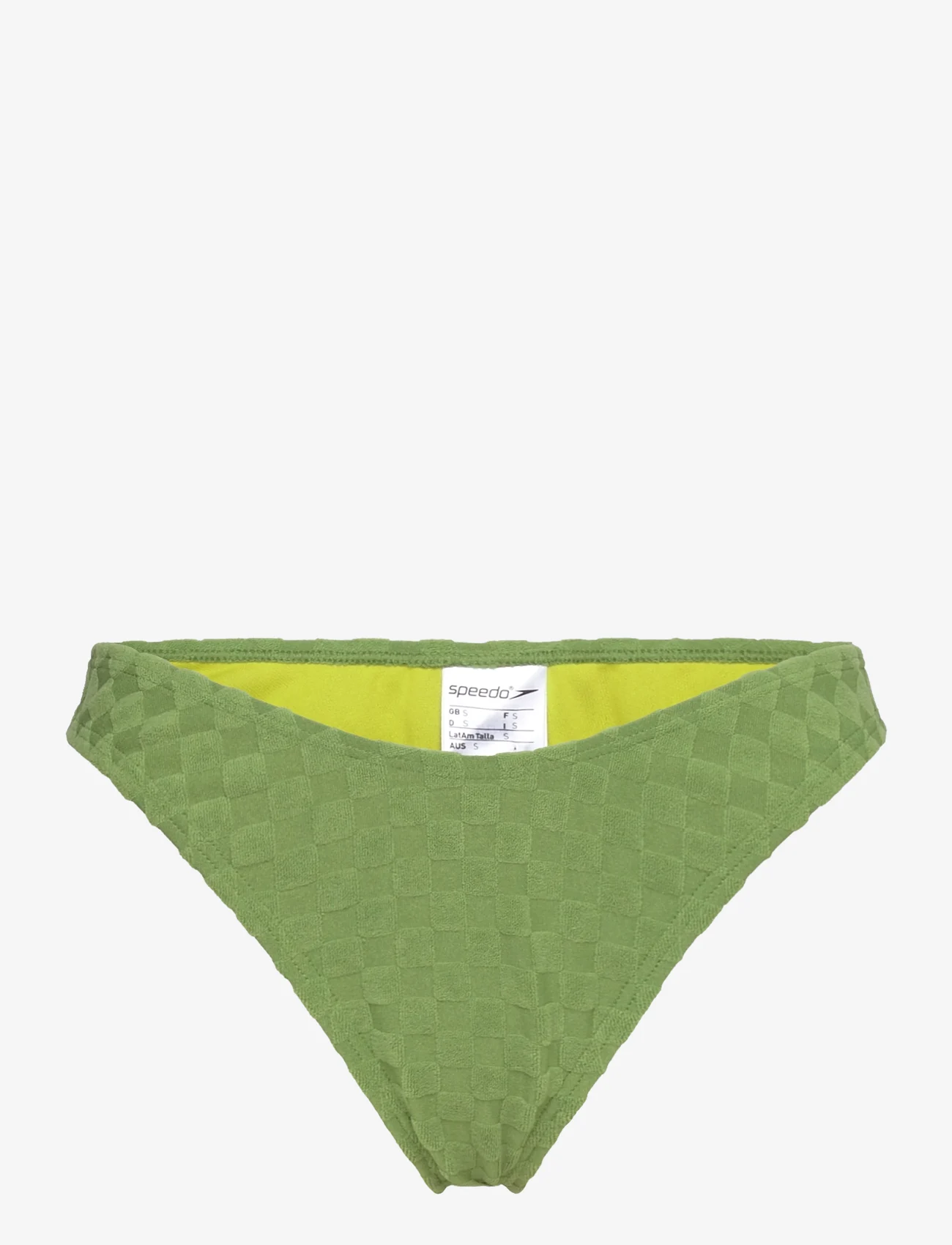 Speedo - TERRY SCOOP BTM - bikini truser - moss green - 0