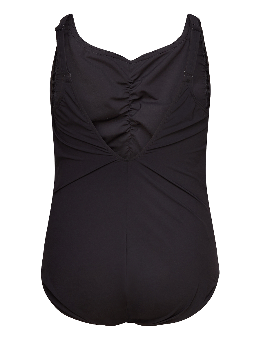 Speedo - Plus Size Solid Aquanite Swimsuit - sport-bademode - black - 1