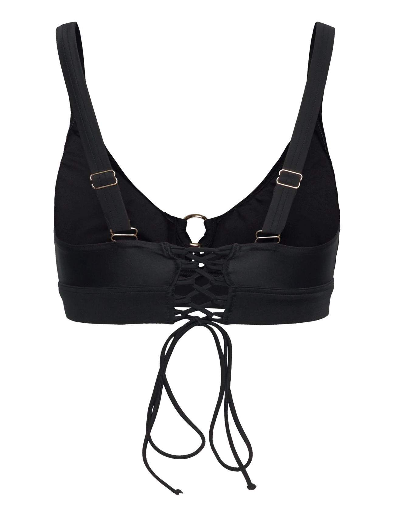 Speedo - Womens Shaping Triangle Top - bikinis - black - 2