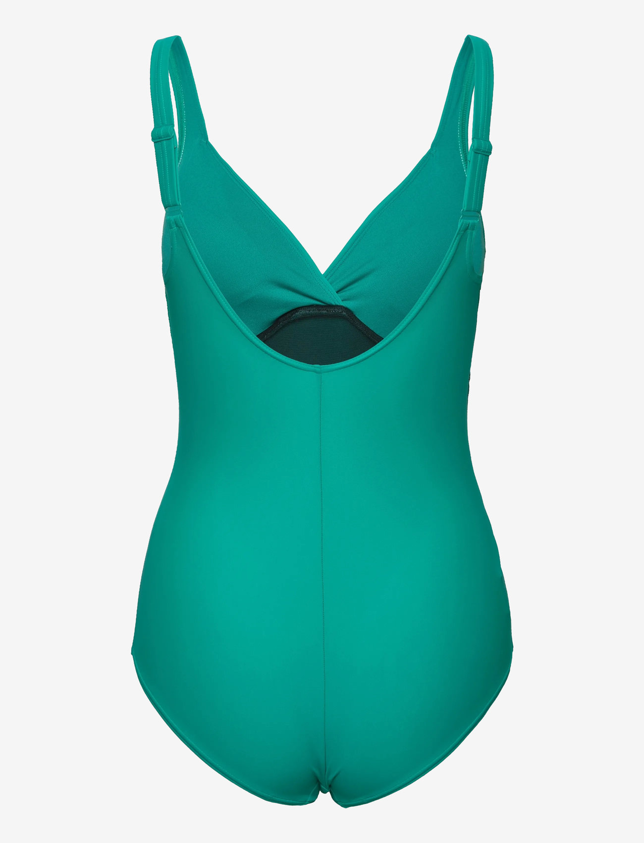 Speedo - Womens Shaping Cross Knot 1 Pc - sportiga badkläder - blue/green - 1
