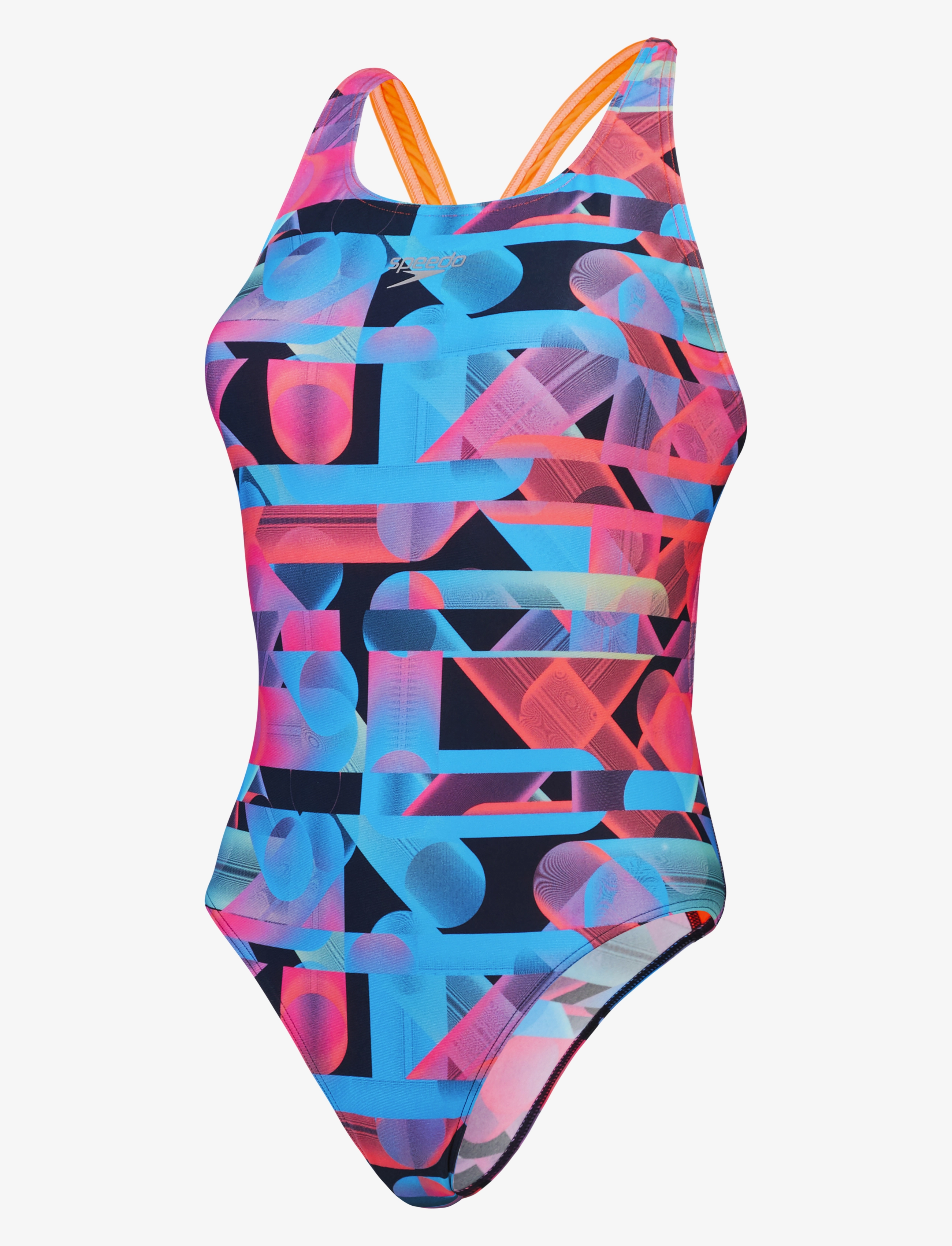 SPEEDO Womens Allover Digital Powerback Patterned - 32 - Damen