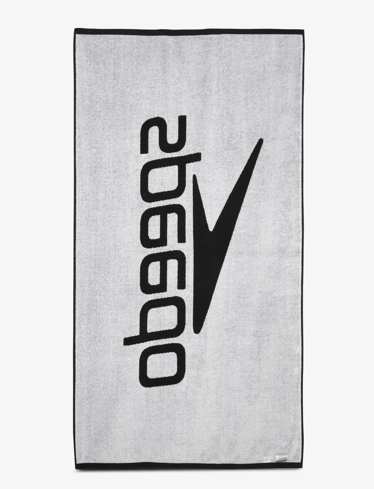 Speedo - Logo towel - laveste priser - black/white - 1