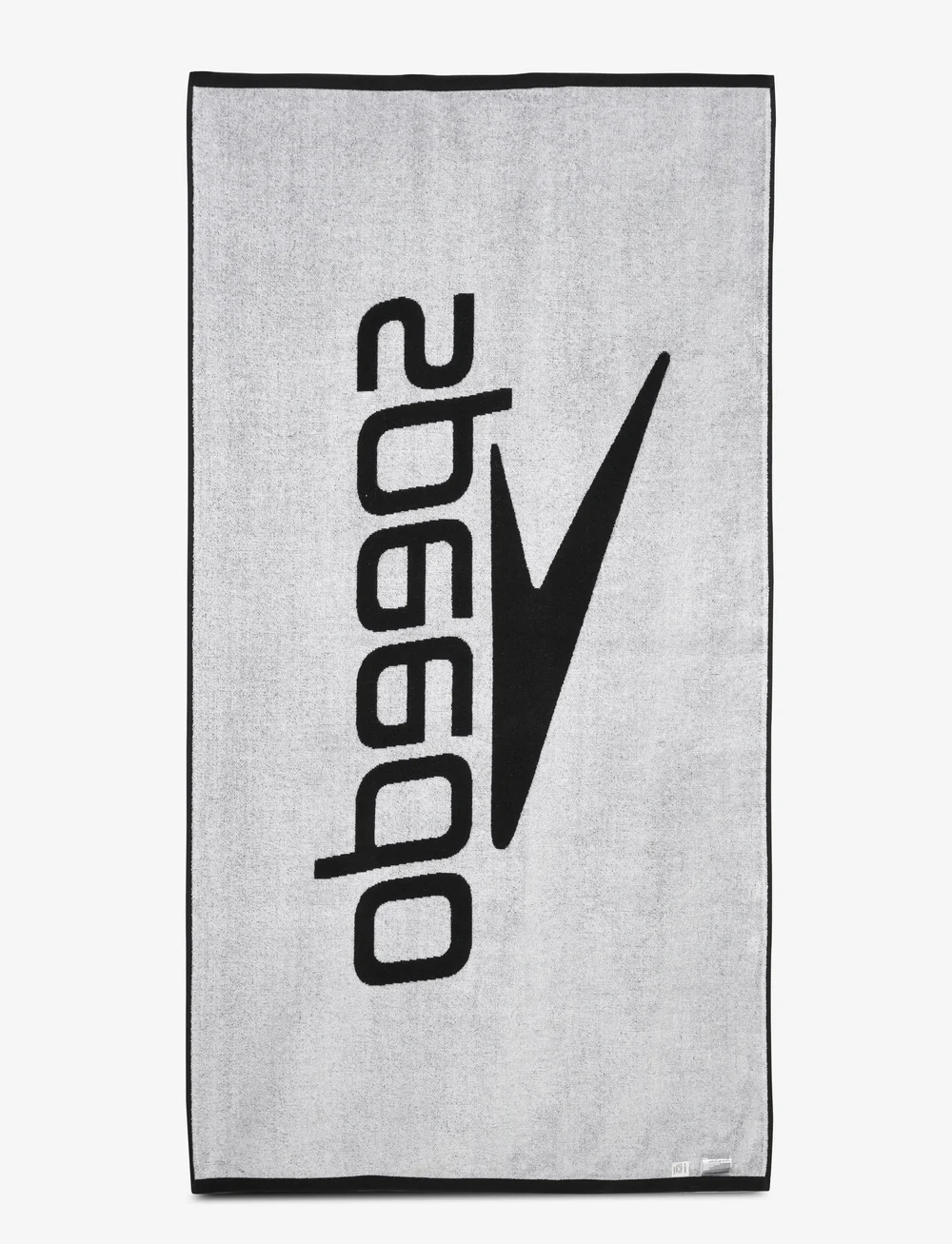 Speedo - Logo towel - käterätikud - black/white - 2