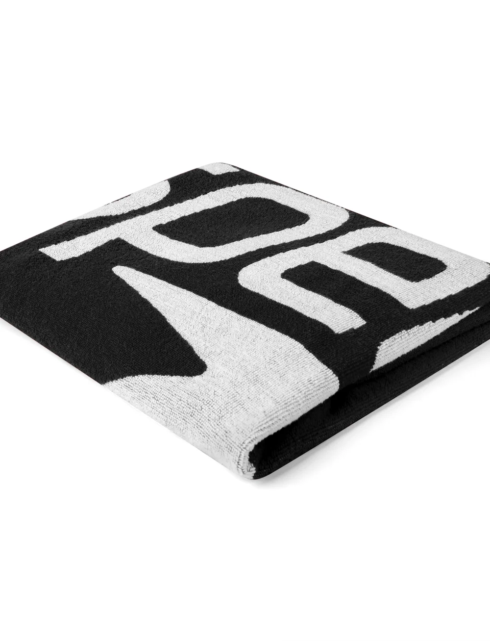 Speedo - Logo towel - käterätikud - black/white - 0