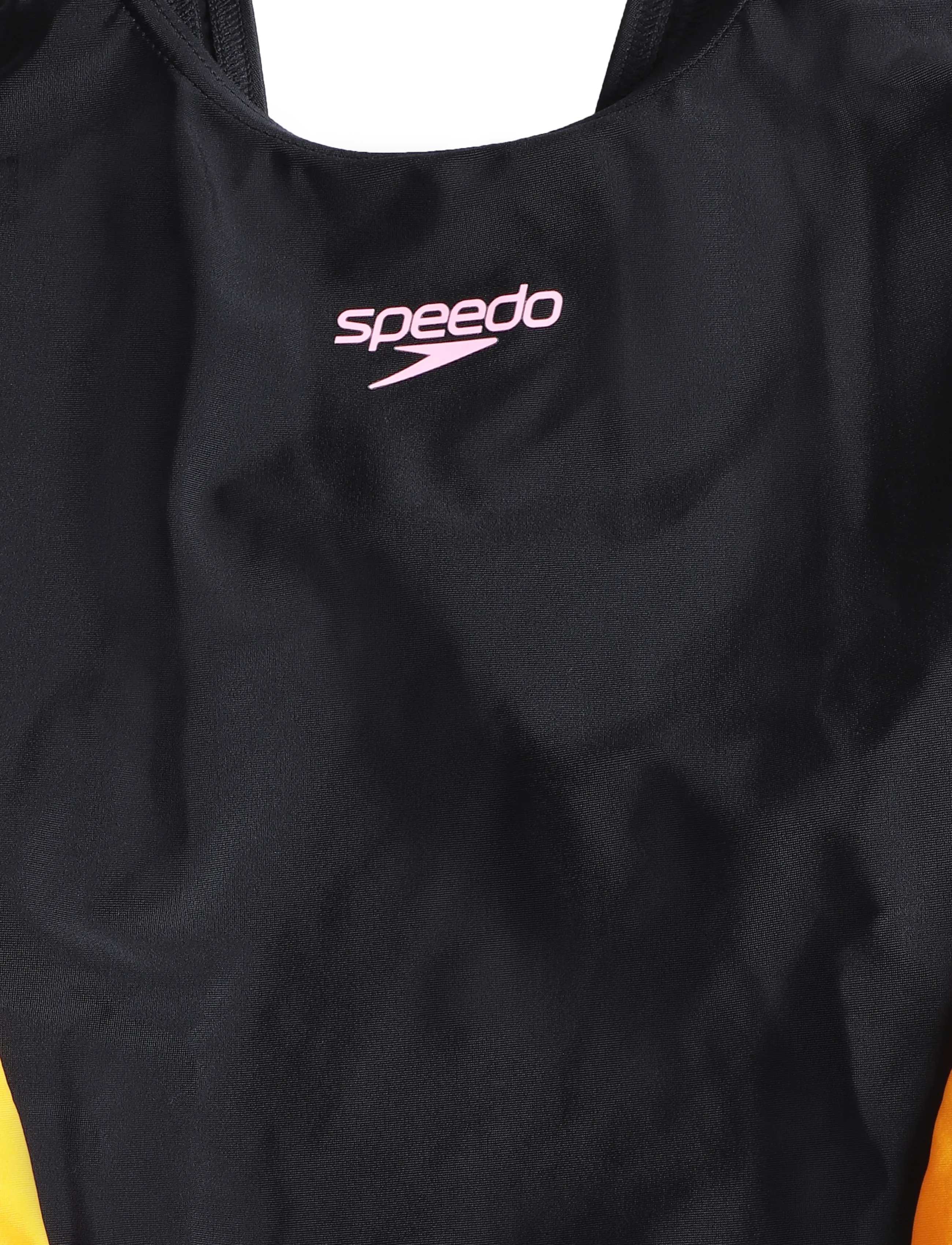 Speedo - Colourblock Splice Muscleback Swimsuit - ujumistrikood - anthracite/creamsicle/hope - 2
