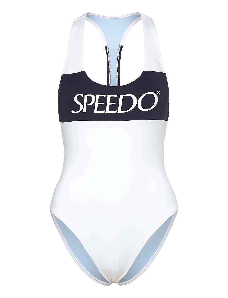 Speedo - 8-004433 CB Racerback 1 Pc - sport-bademode - white - 1