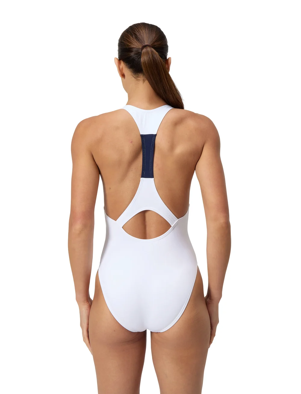 Speedo - 8-004433 CB Racerback 1 Pc - sportiska stila peldkostīmi - white - 4