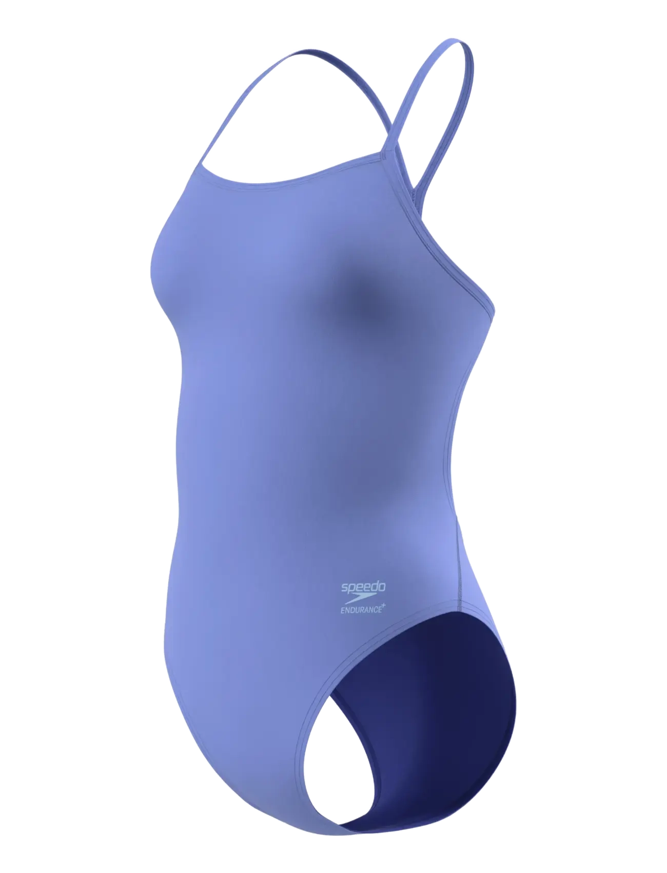 Speedo Female Solid V-Back 2.0 - Tøj - MOONLIGHT LAVENDER / purple