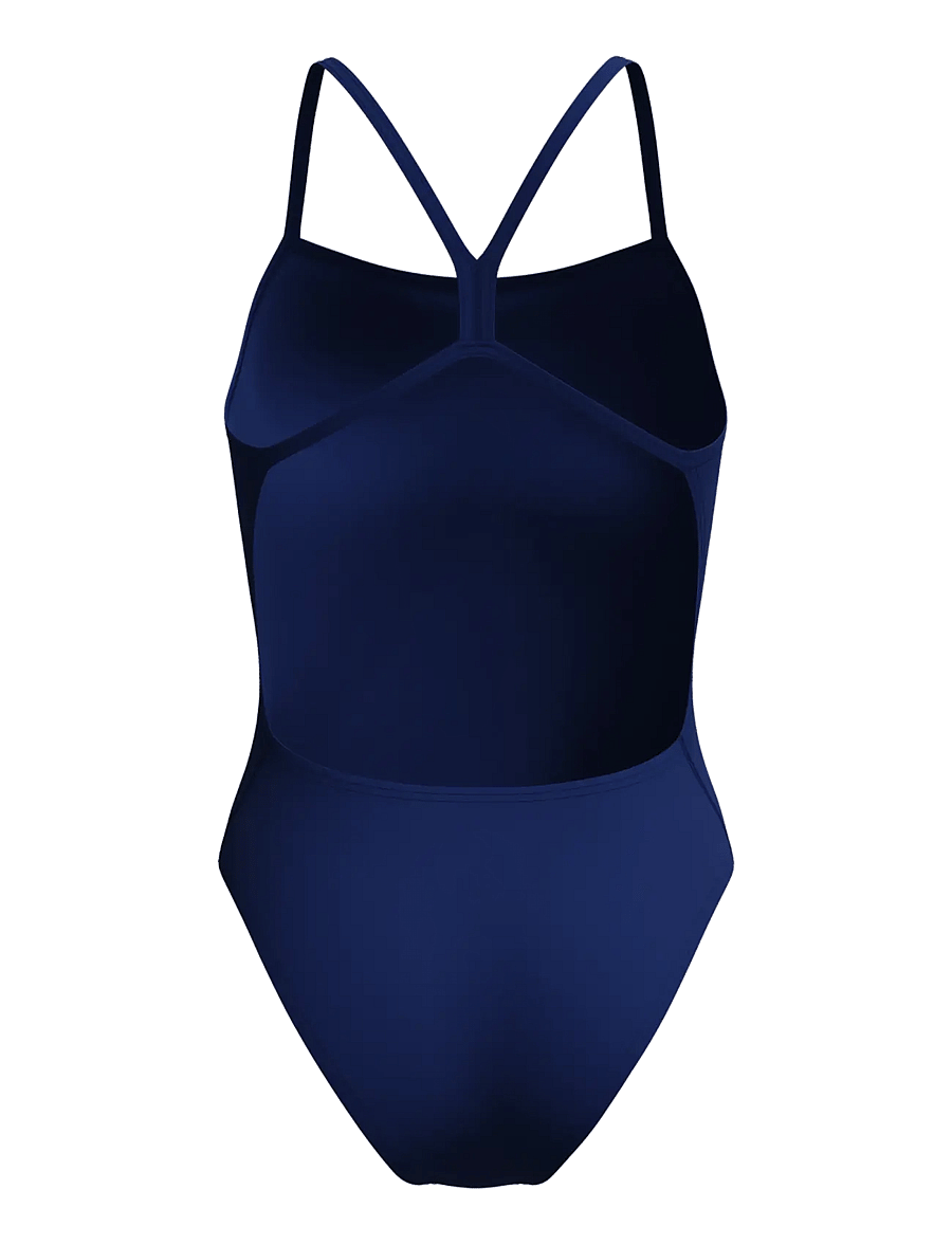Speedo - Female Solid V-Back 2.0 - sports swimwear - navy - 2