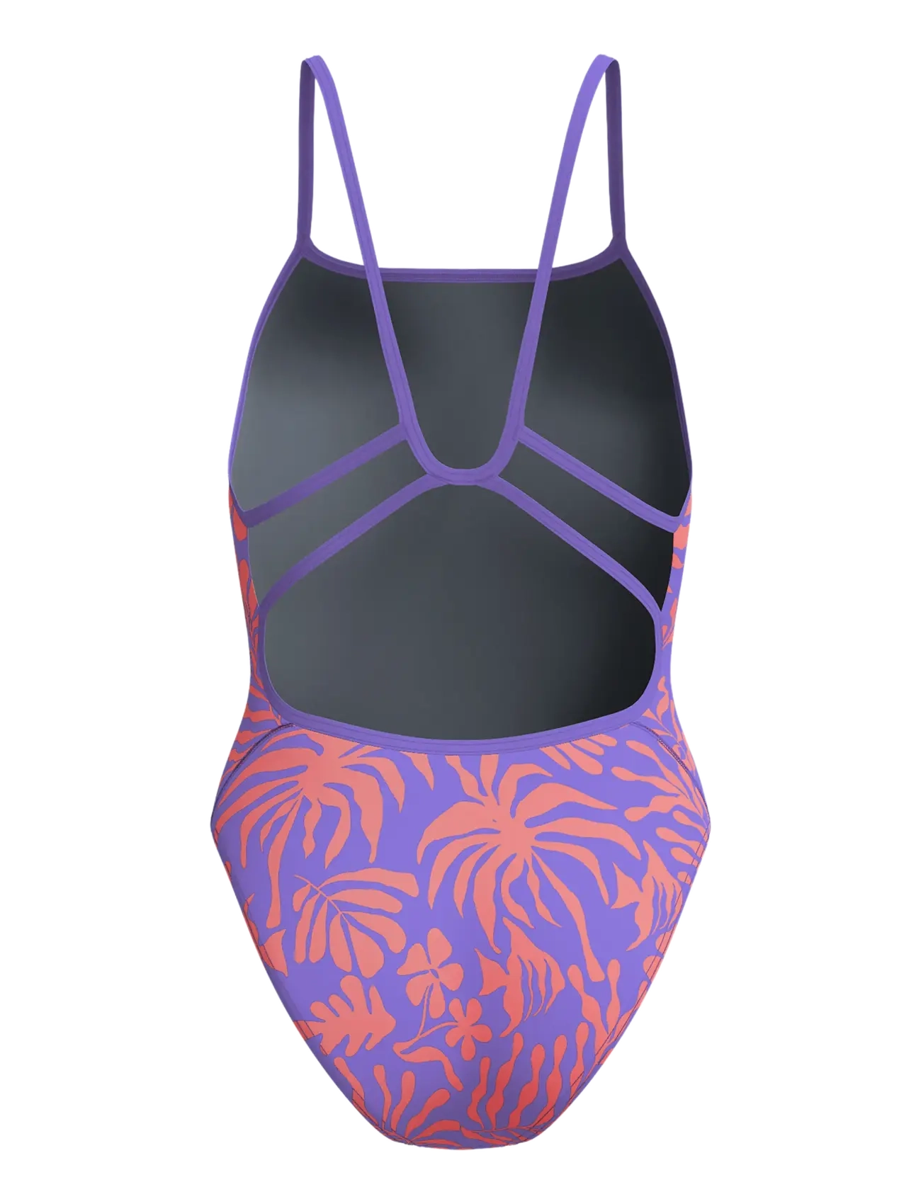 Speedo - FL Printed Web Back - swimsuits - purple/pink - 2