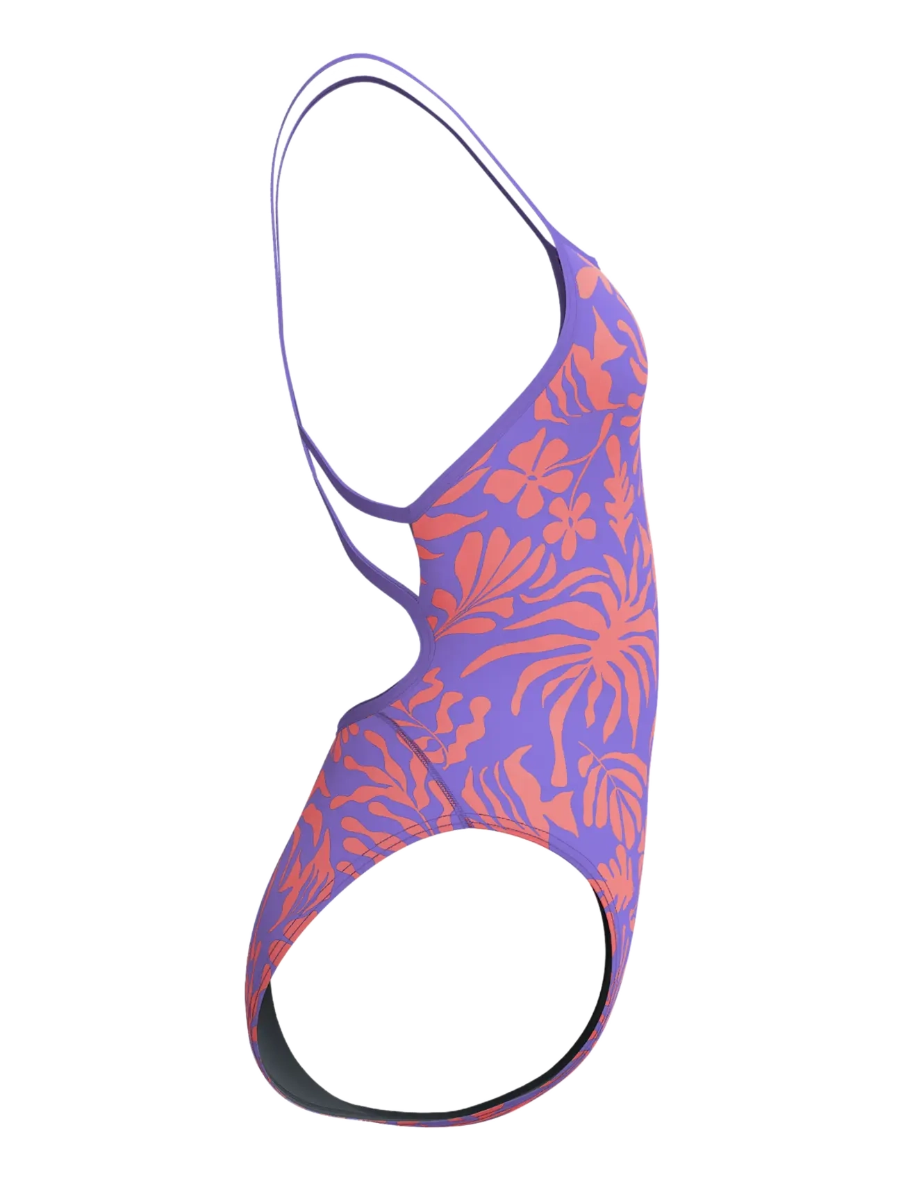 Speedo - FL Printed Web Back - sportiska stila peldkostīmi - purple/pink - 3