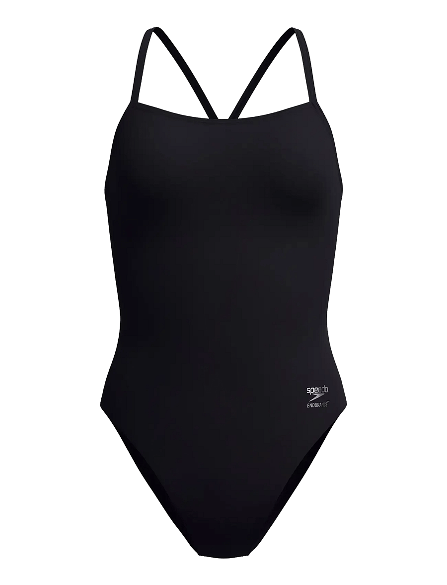 Speedo - FL Solid V-Back 2.0 - sport-bademode - black - 1