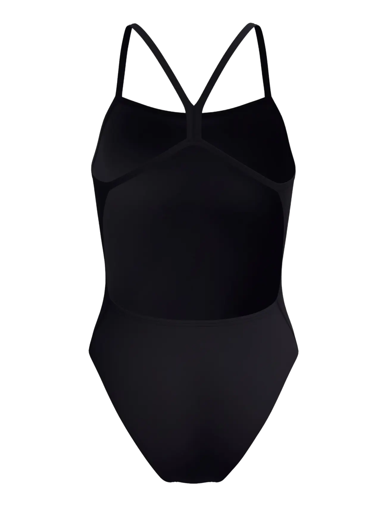 Speedo - Female Solid V-Back 2.0 - baddräkter - black - 2