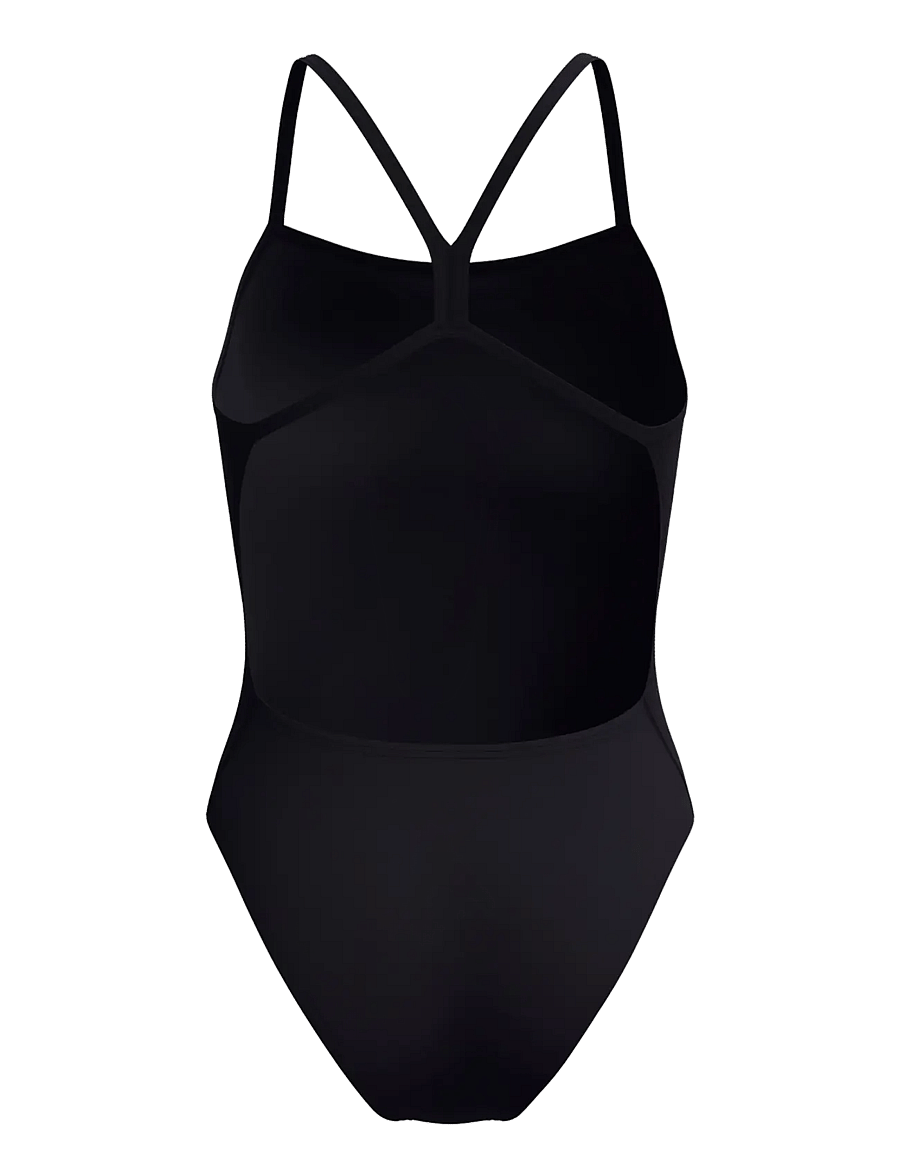 Speedo - FL Solid V-Back 2.0 - sport-bademode - black - 2