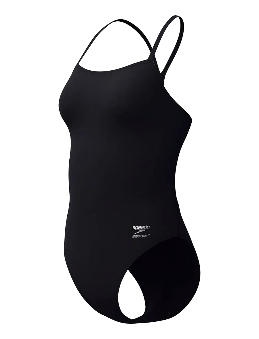 Speedo - FL Solid V-Back 2.0 - sport-bademode - black - 4