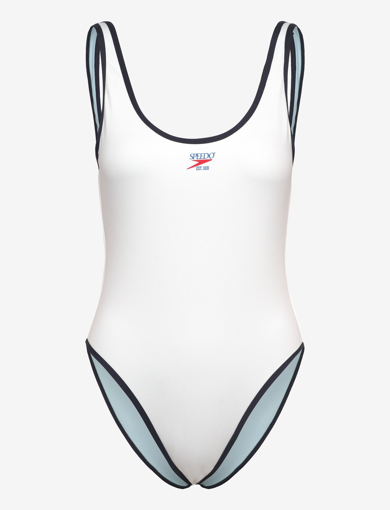 Speedo - 8-005050 Solid Bound Scoop 1 Pc - sport-bademode - white - 1