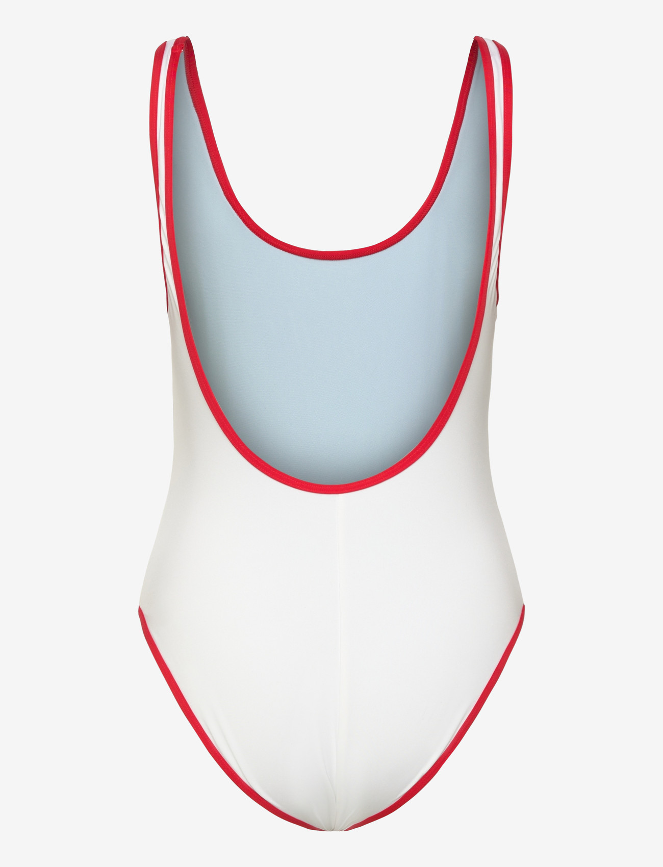 Speedo - Solid Bound Scoop One Piece - badedragter - high risk red/bright white - 2