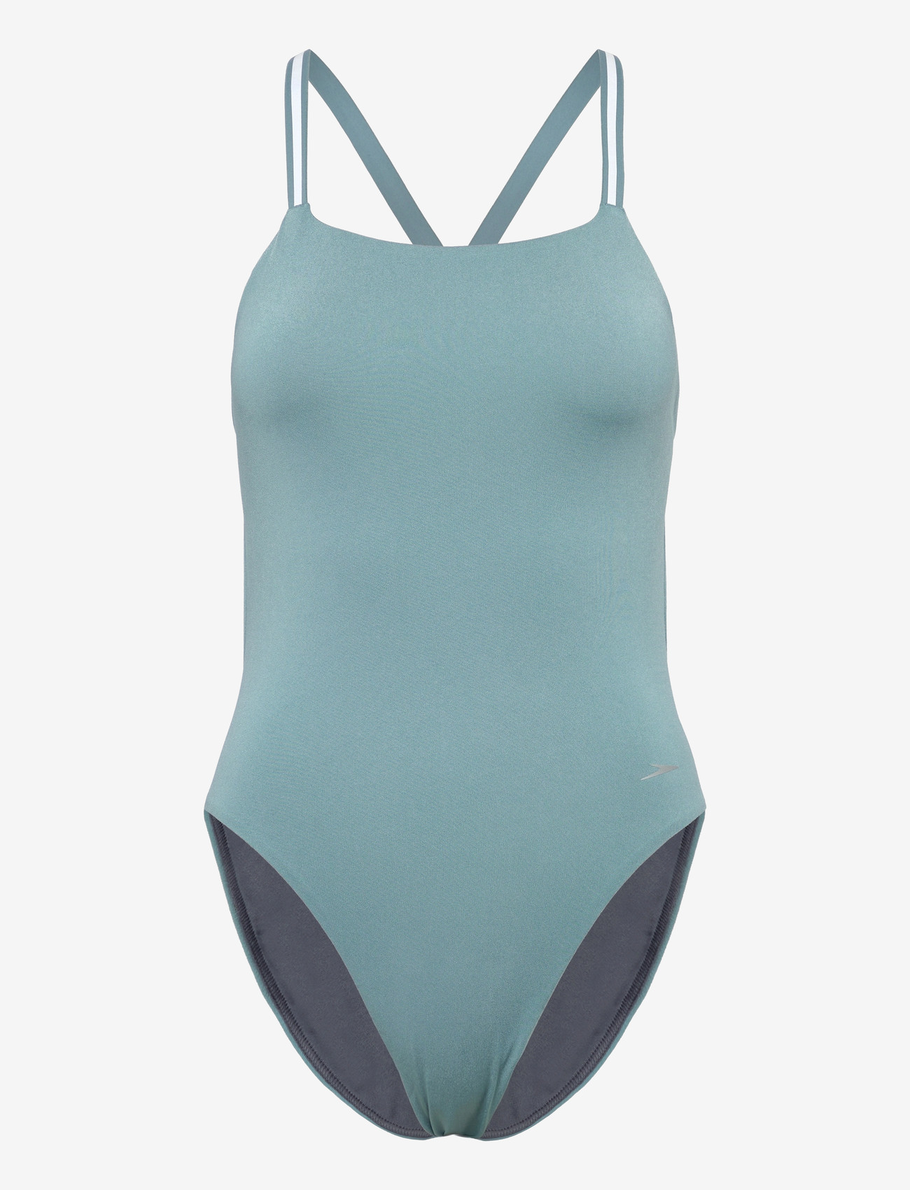 Speedo - Active Back - sports swimwear - storm green - 0