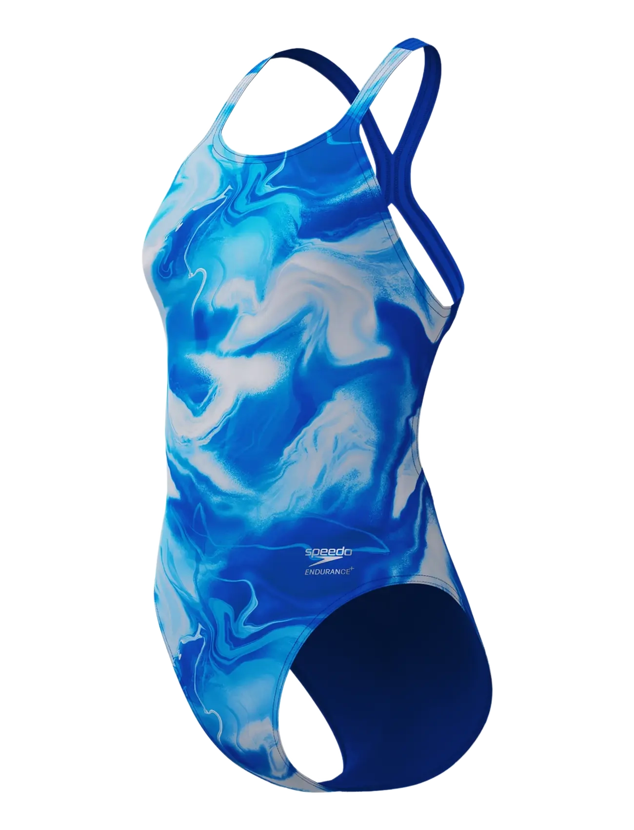Speedo - FL Printed PowerBack - sportiga badkläder - blue - 3