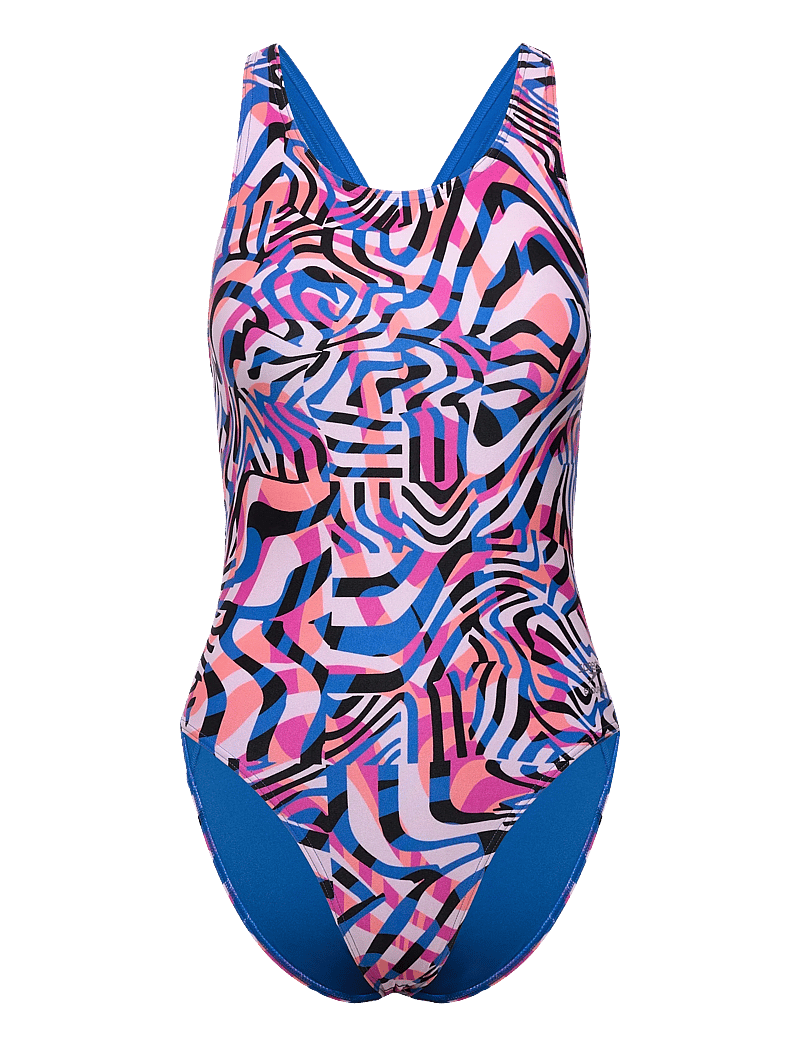 Speedo - FL Printed PowerBack - sport-bademode - blue/pink - 1
