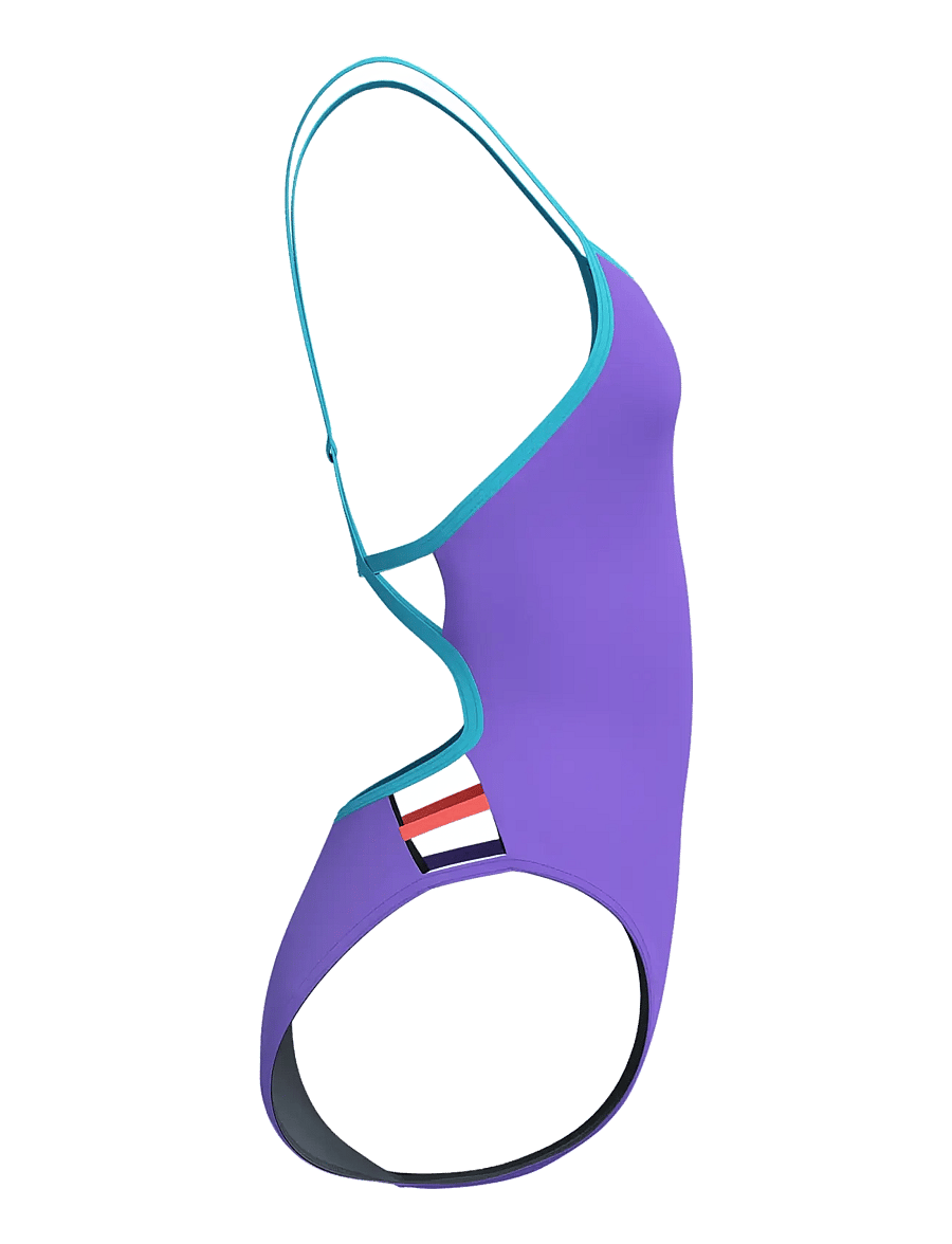 Speedo - FL Solid Tri Back - sport-bademode - blue/purple - 4