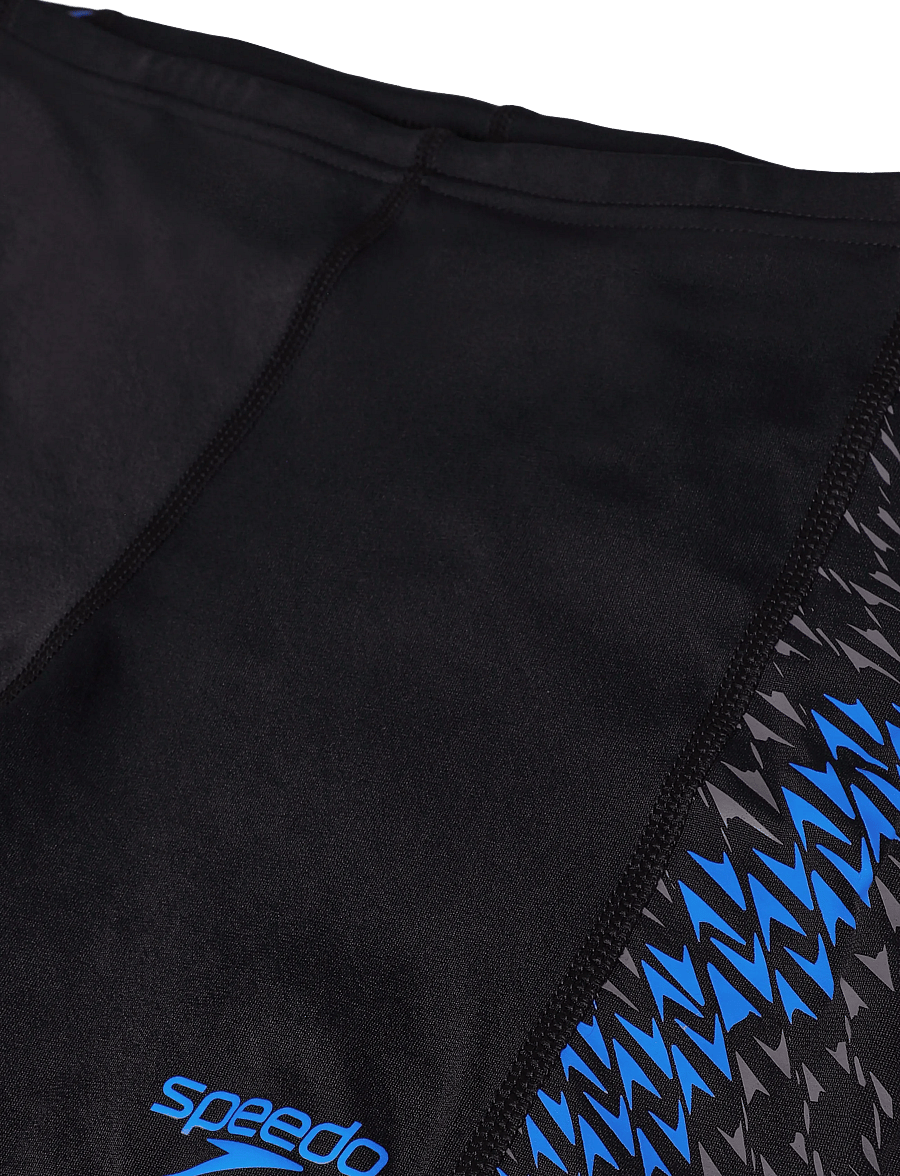 Speedo - Endurance+ Tech Panel Aquashort - badbyxor - black/blue - 2