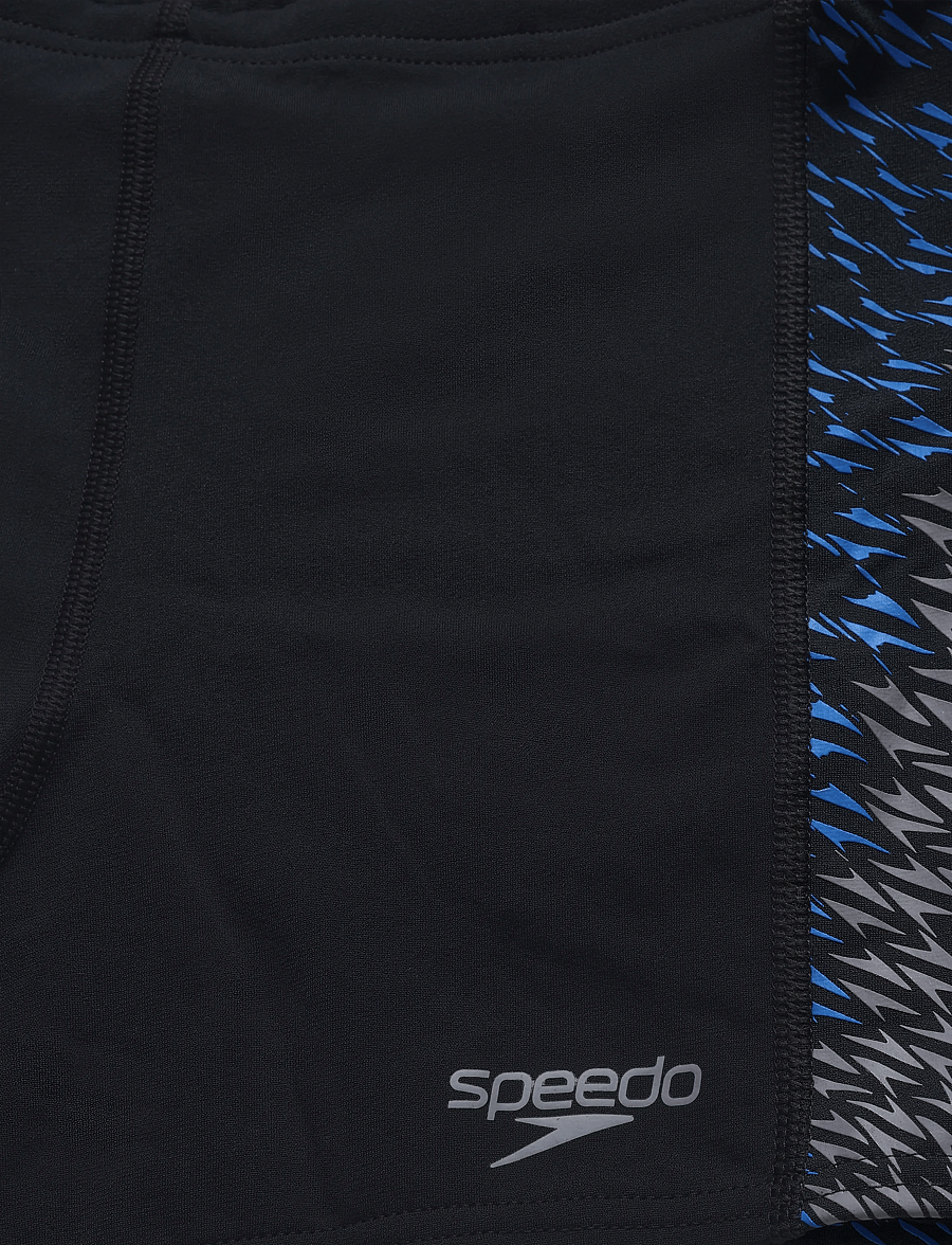 Speedo - Endurance+ Tech Panel Aquashort - swim shorts - black/grey - 2