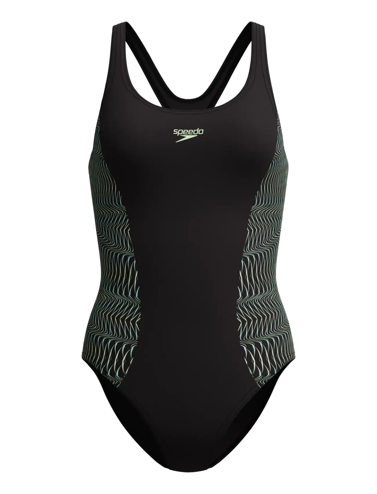 SPEEDO Placement Muscleback One Piece Schwarz - 42 - Damen