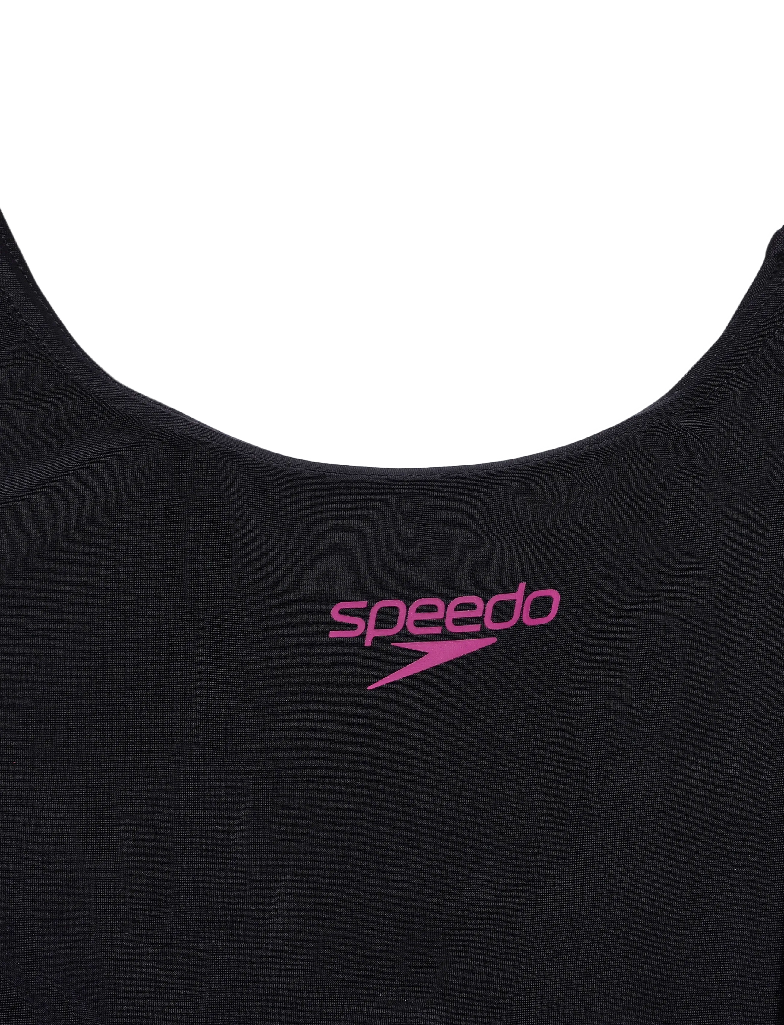 Speedo - Placement Muscleback Swimsuit - herbstersparnisse - anthracite/wineberry - 2