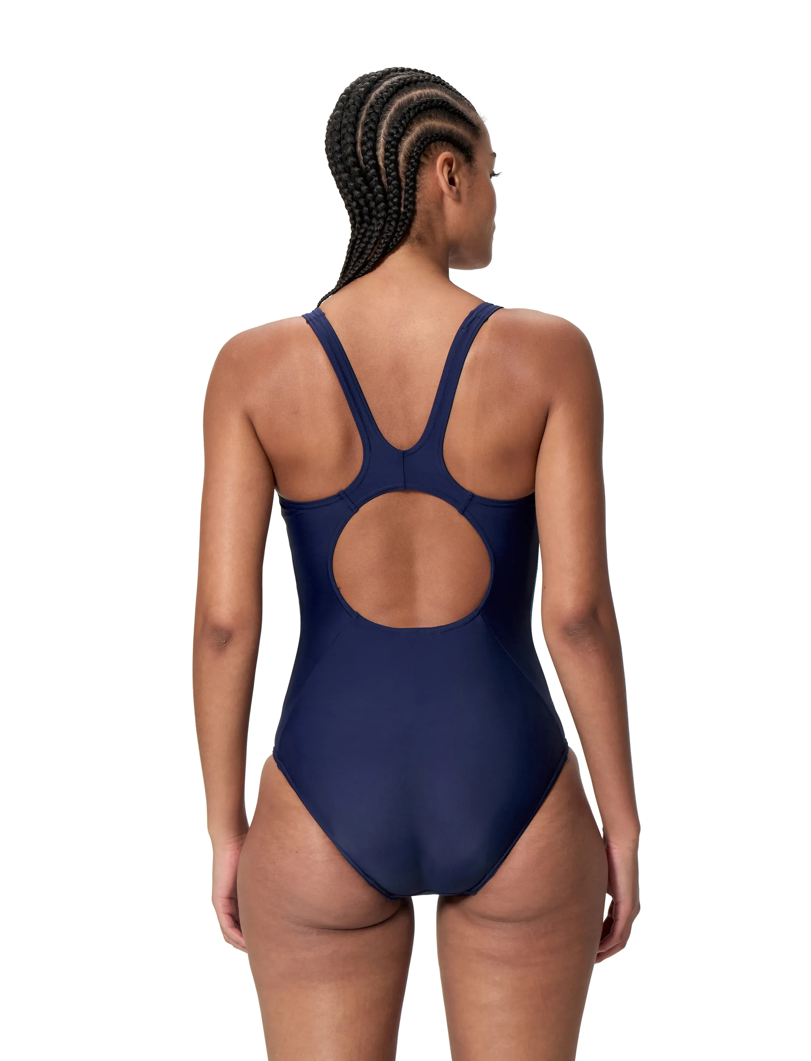 Speedo - Placement Muscleback Swimsuit - badedragter - peacoat/angelic blue - 4