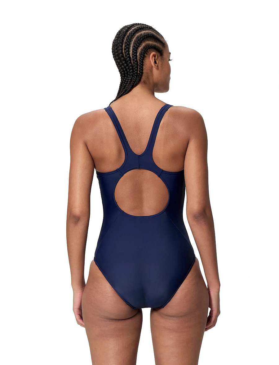 Speedo - Placement Muscleback Swimsuit - sport-bademode - peacoat/angelic blue - 4