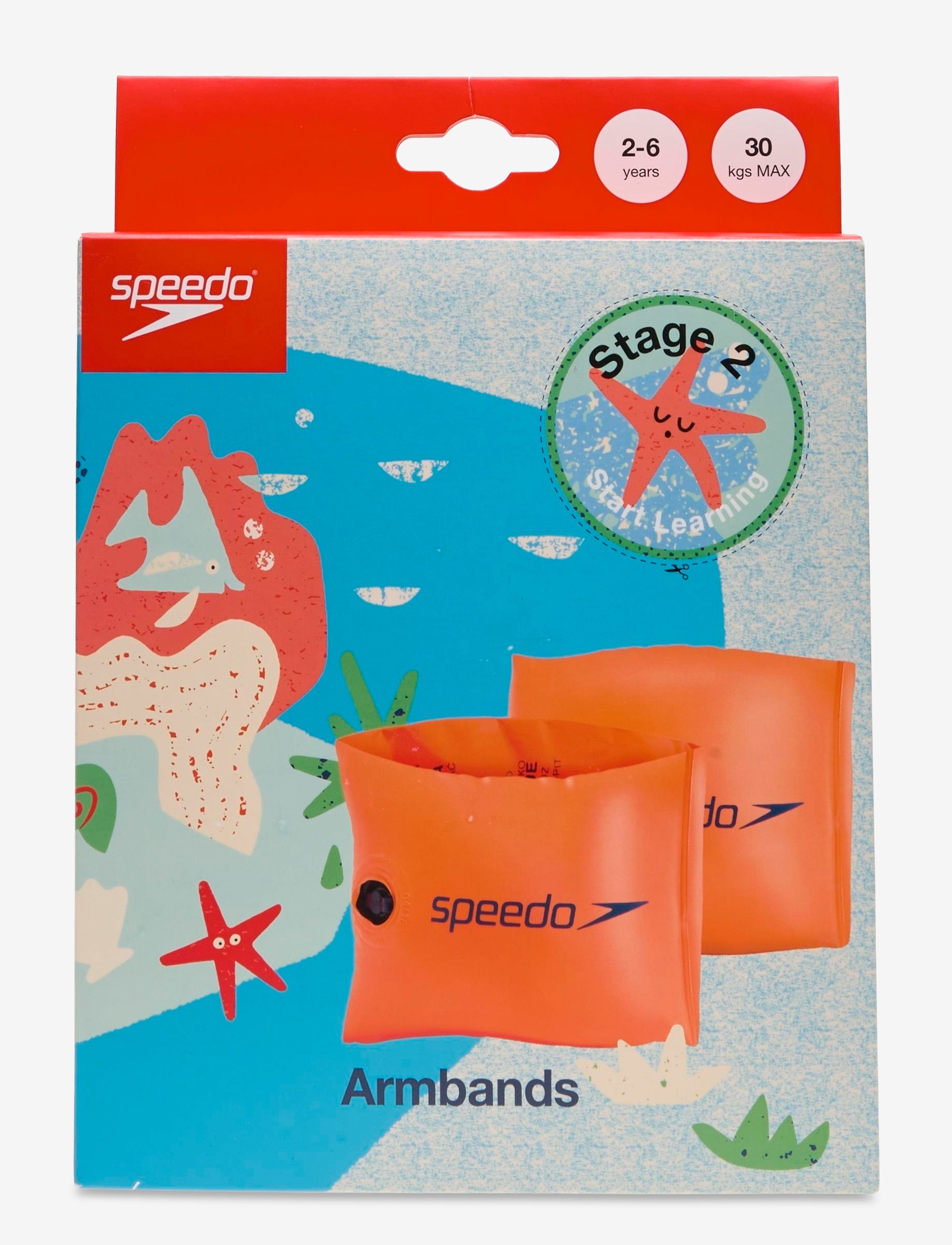 SPEEDO Junior Armbands Orange - 12-14 - Kinder