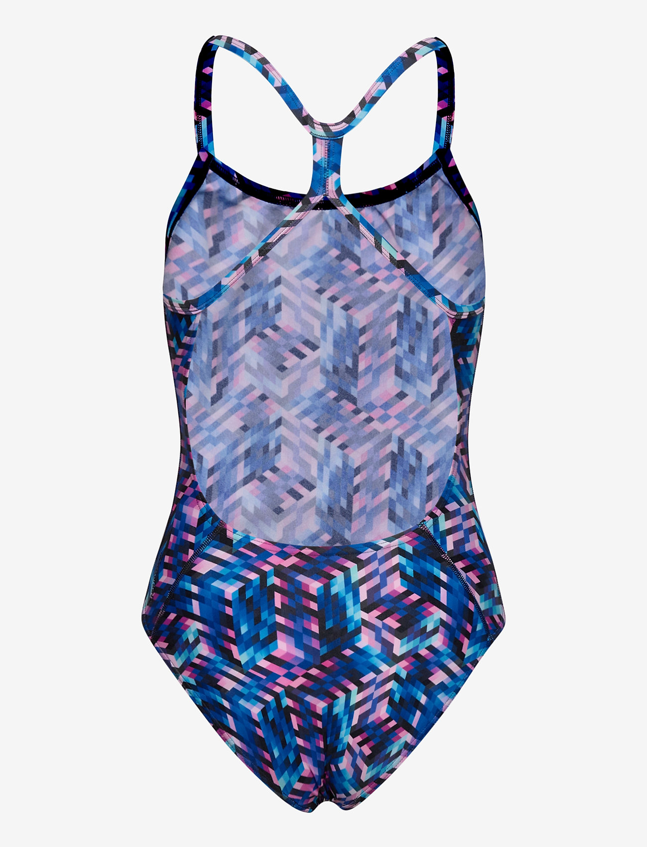 Speedo - ColourRipple Allover Digital Rippleback - navy/violet/pool/ azelea pink - 1
