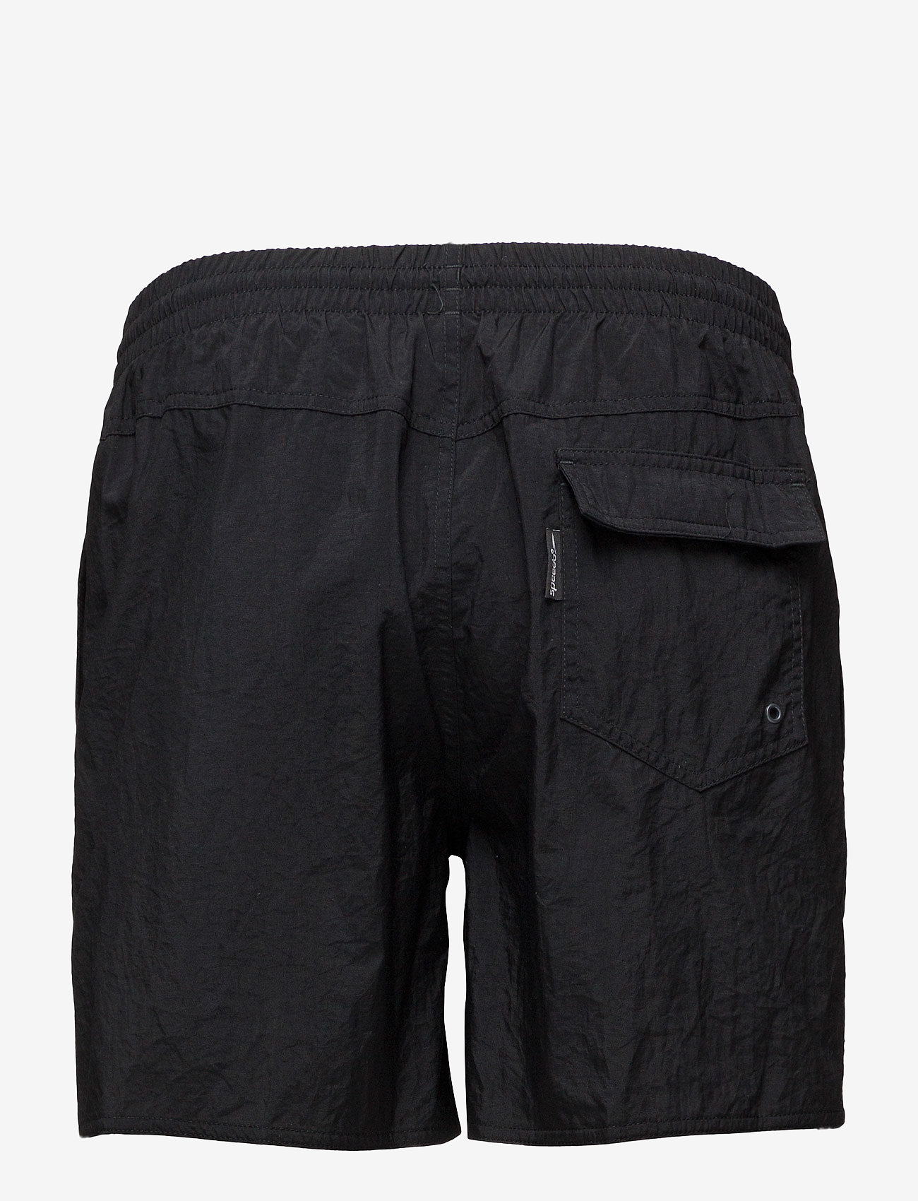 Speedo - SPEEDO SOLID LEISURE 16 WSHT AM, BLACK XS - black - 1