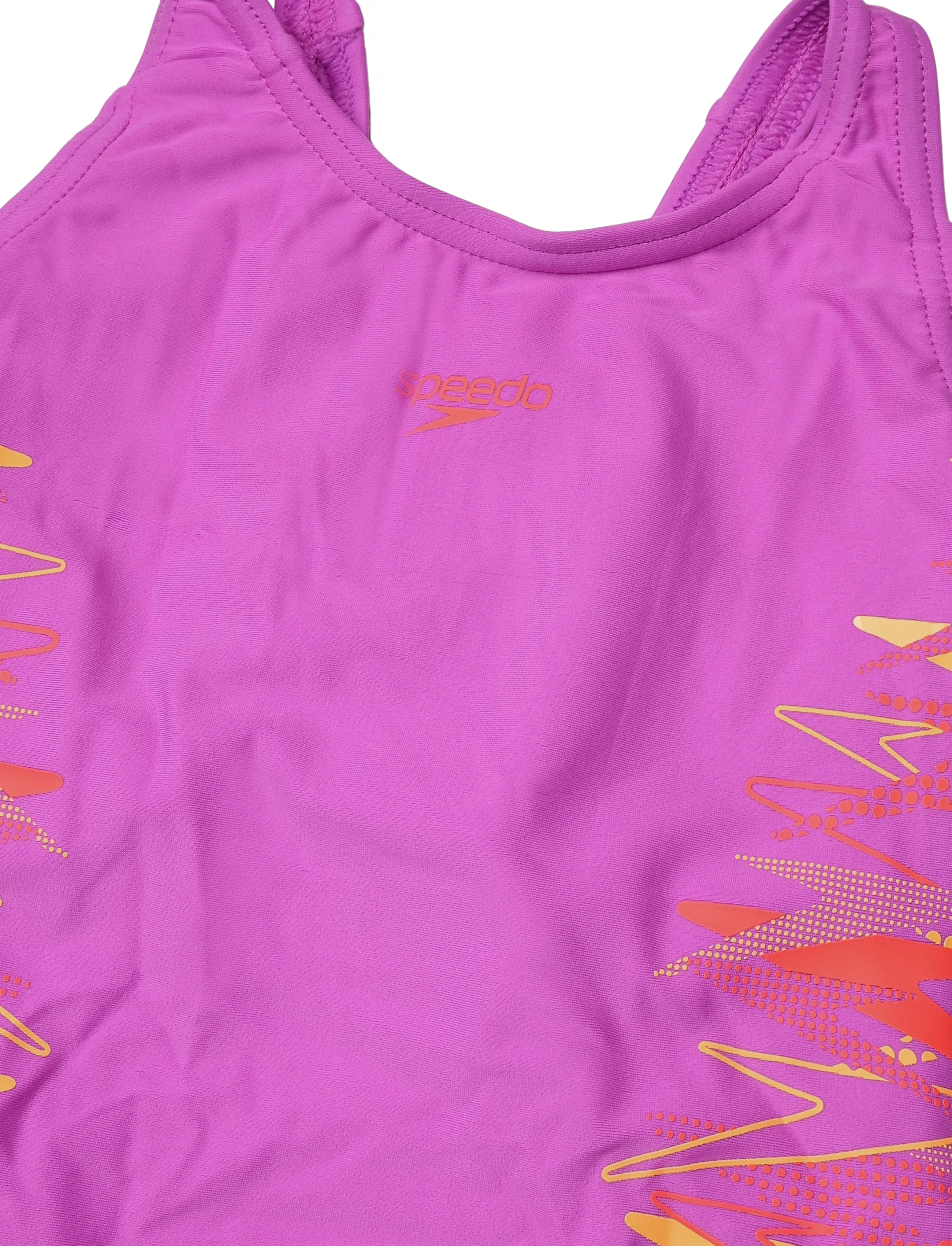 Speedo - Placement Muscleback Swimsuit - ujumistrikood - neon jelly/post it pink - 2