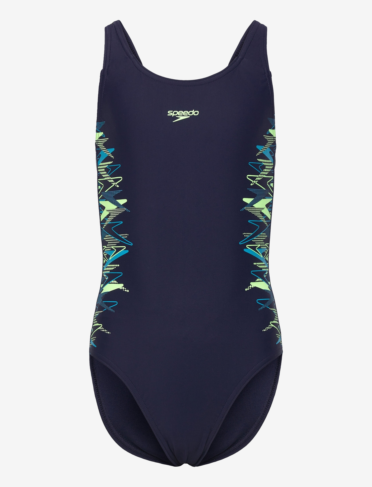 Speedo - Placement Muscleback One Piece - gode sommertilbud - peacoat/pale clover - 0