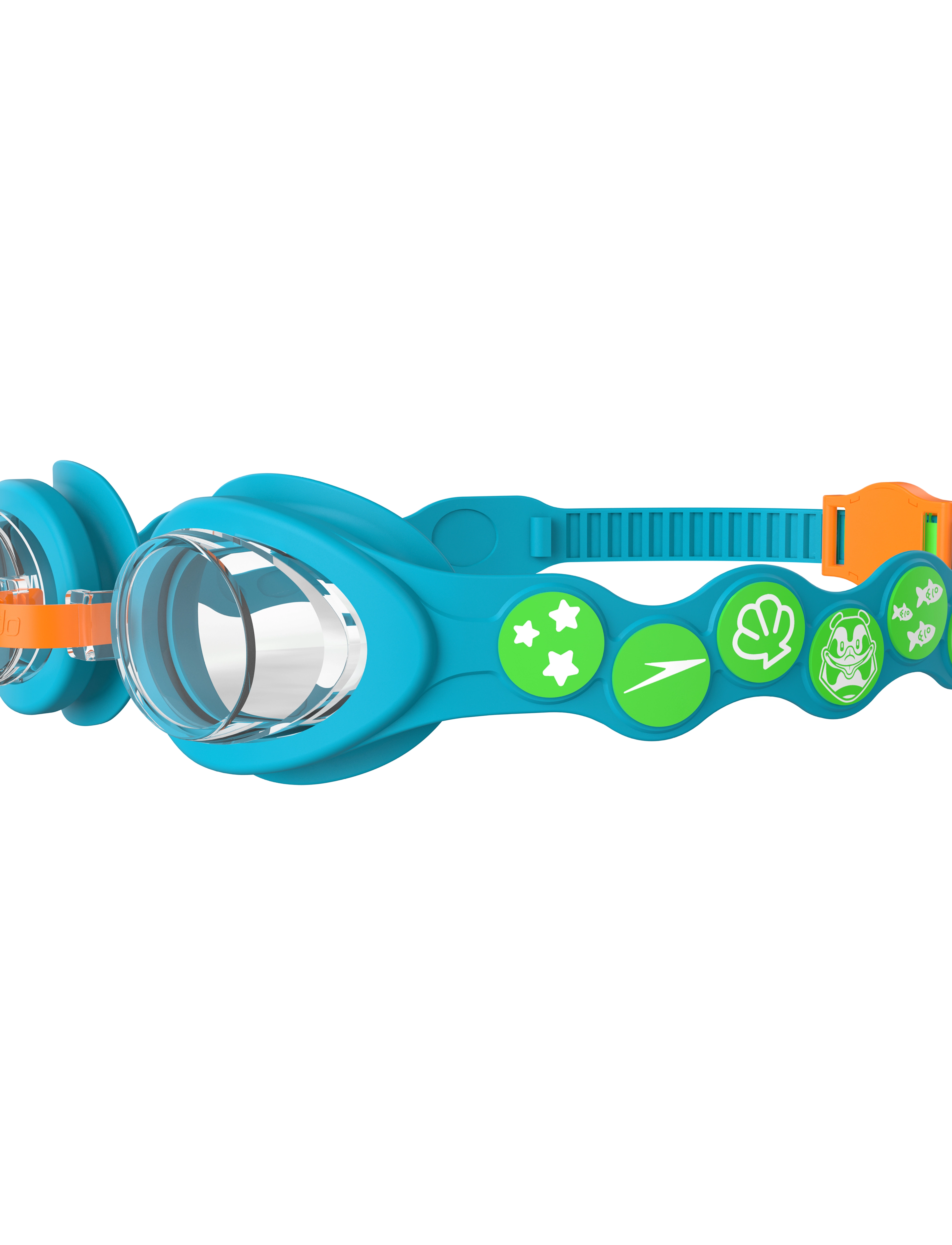 Speedo - Infant Spot Goggle - ujumismänguasjad - blue/green - 0