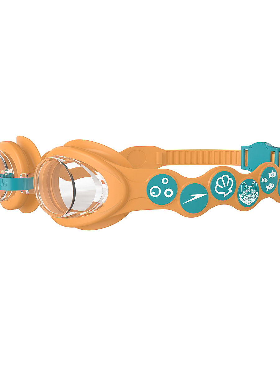 Speedo - Infant Spot Goggle - ujumismänguasjad - orange/green - 0