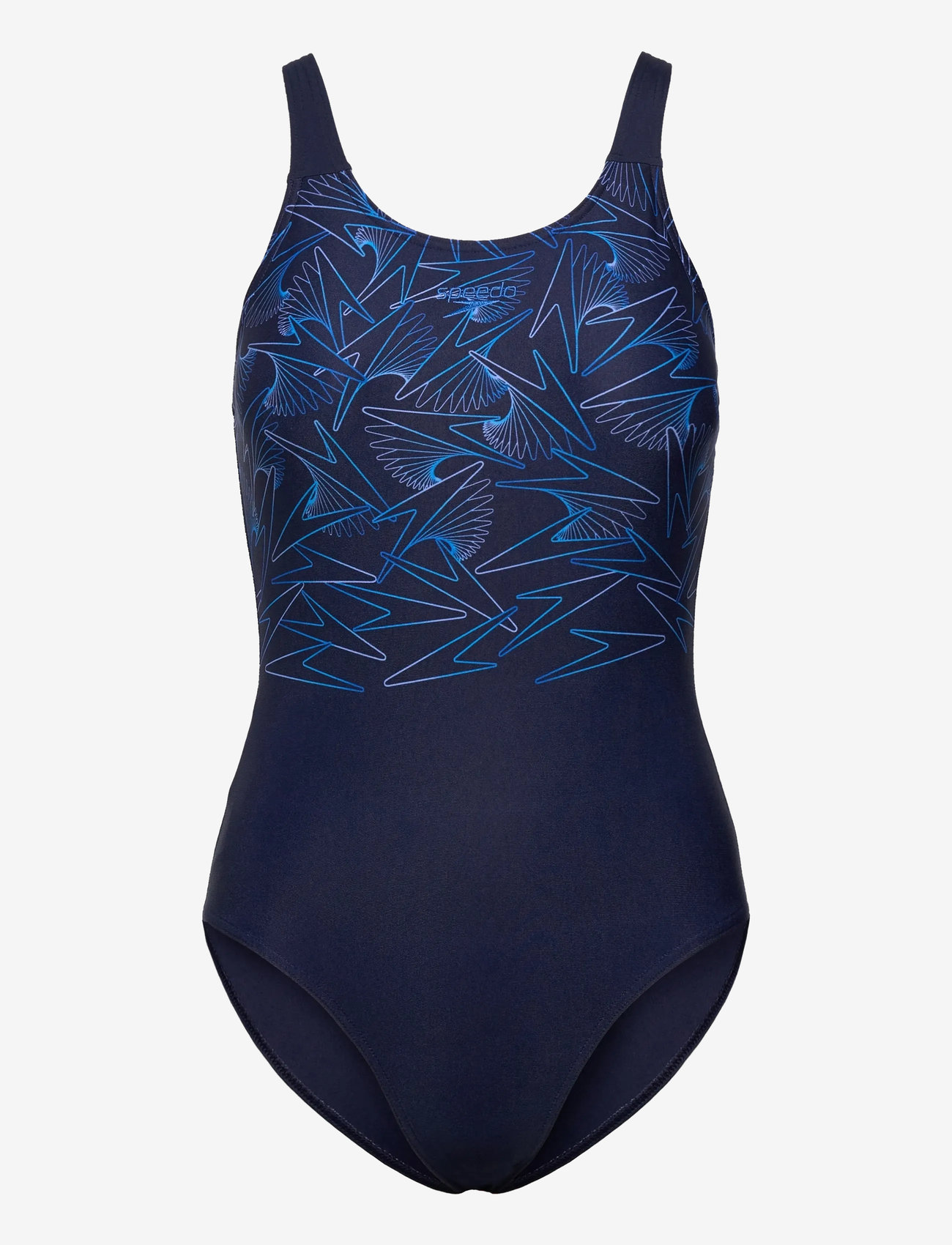 Speedo - Womens HyperBoom Placement Muscleback - sportiga badkläder - blue - 0